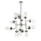 Z-Lite Calliope 12 Light Pendant, Polished Nickel & Clear 617-12PN - alternate 6